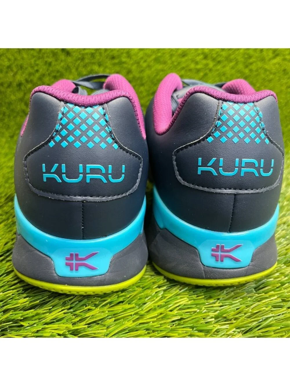 Kuru Quantum 2.0 Womens Size 10D Purple Blue Athletic Running Shoes Sneakers